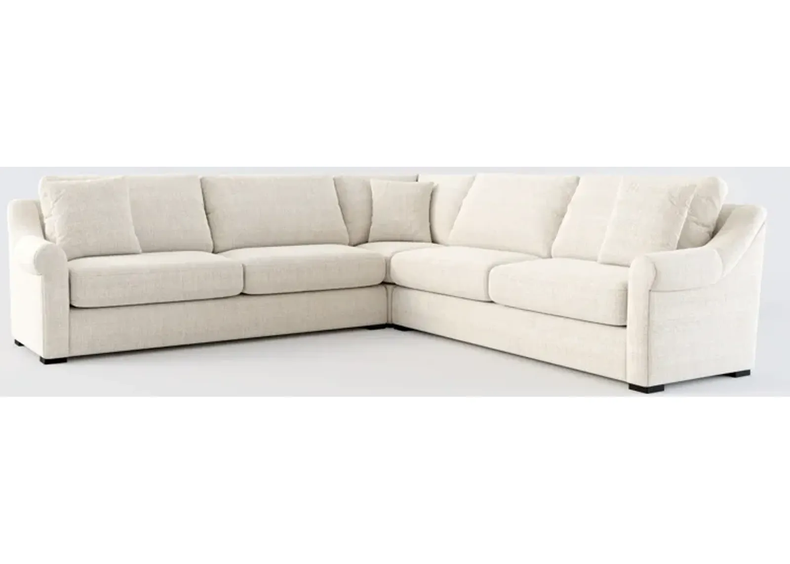 Bowery 3-Piece Sectional - Mason Porcelain