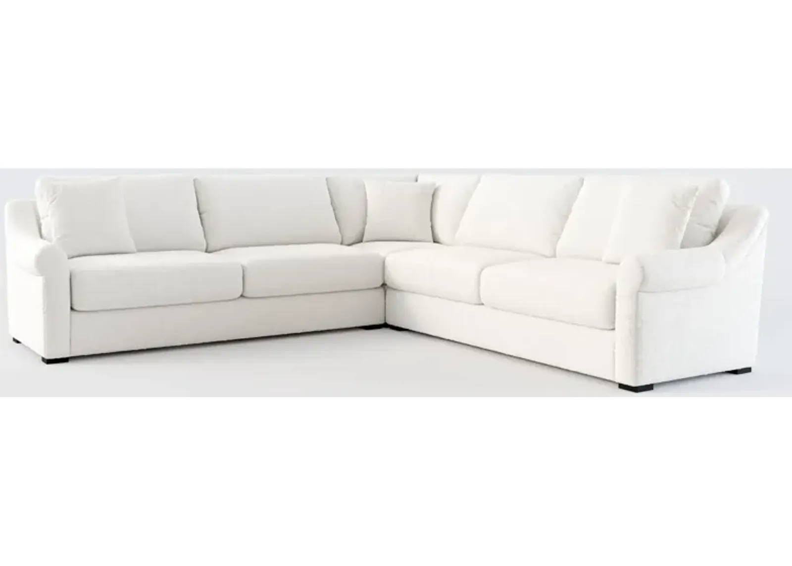 Bowery 3-Piece Sectional - Bloke Snow