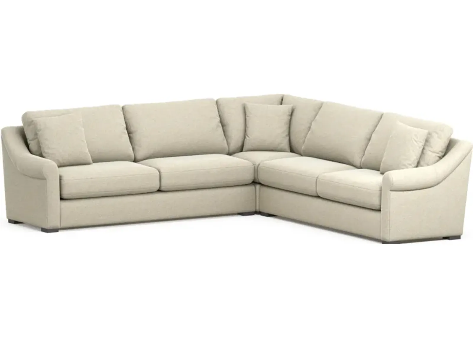 Bowery 3-Piece Sectional - Bridger Shell