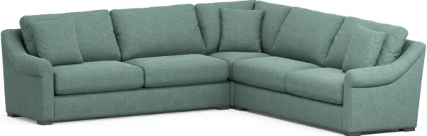 Bowery 3-Piece Sectional - Bridger Jade