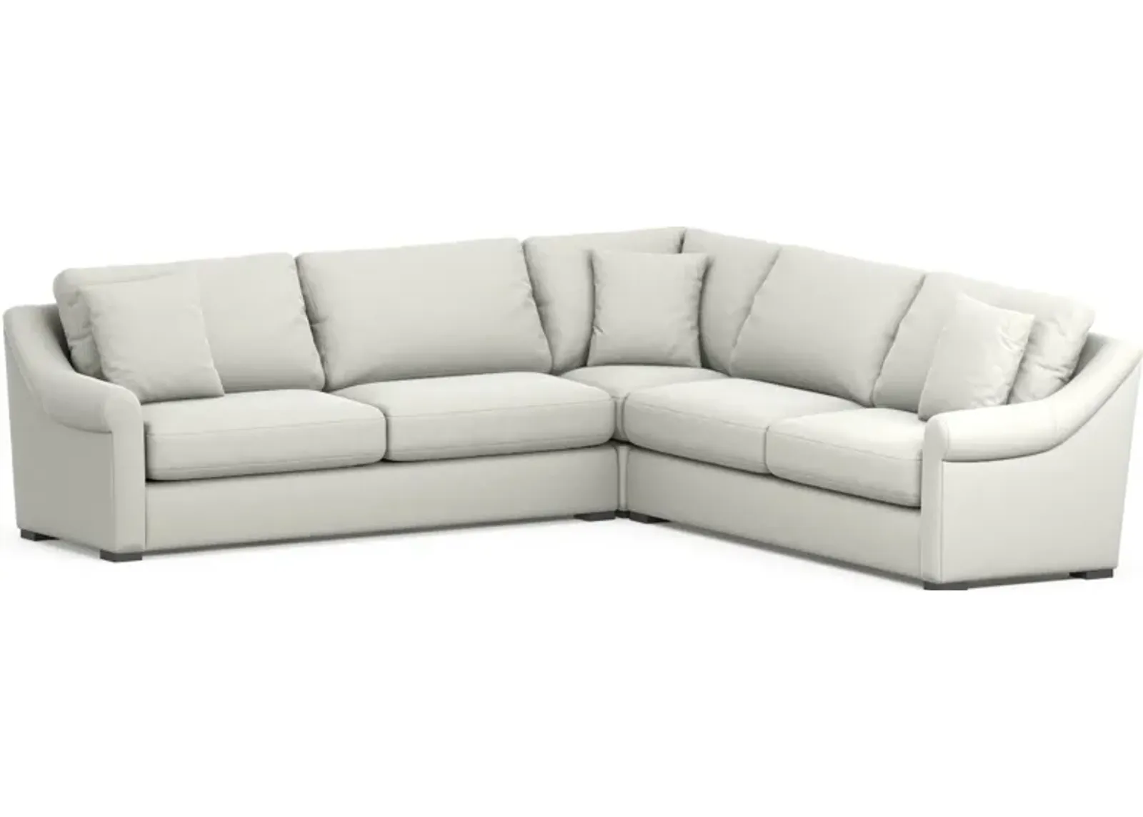 Bowery 3-Piece Sectional - Liv Arctic