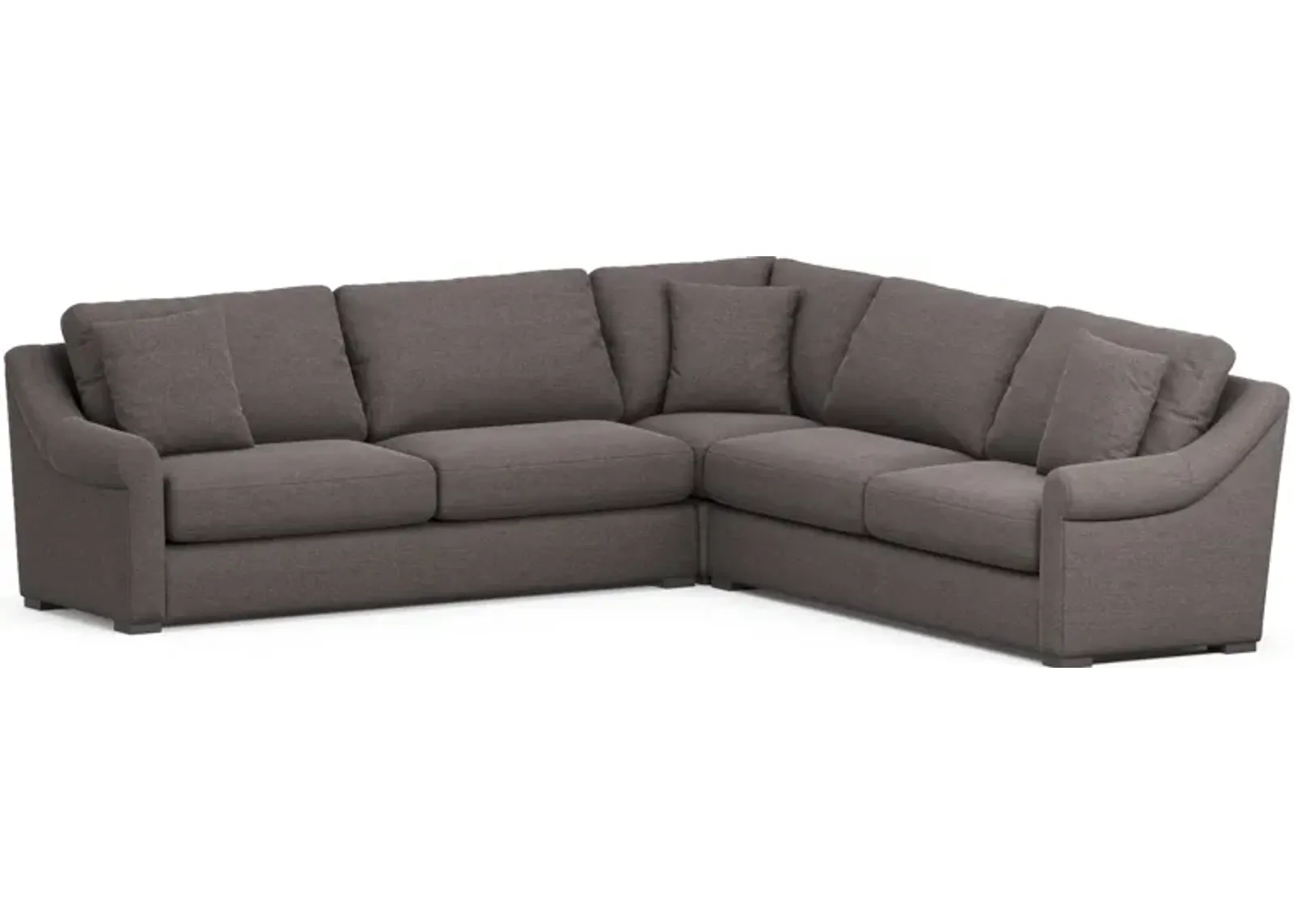 Bowery 3-Piece Sectional - Presidio Steel