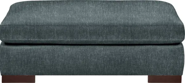 Ethan Foam Comfort Ottoman - Contessa Shadow