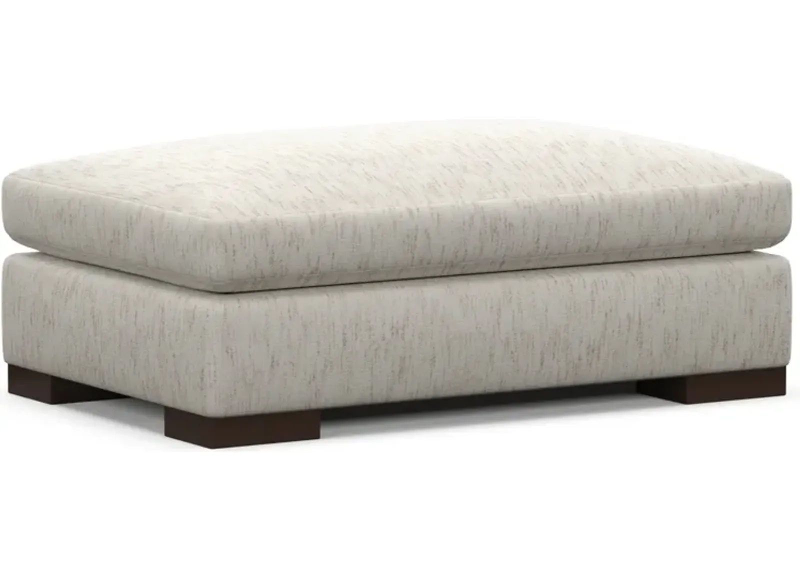 Ethan Foam Comfort Ottoman - P.T. Cream