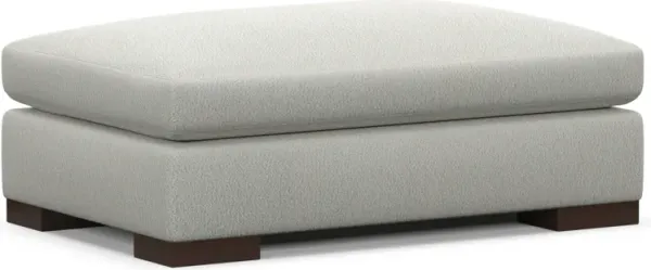 Ethan Foam Comfort Ottoman - Oslo Snow