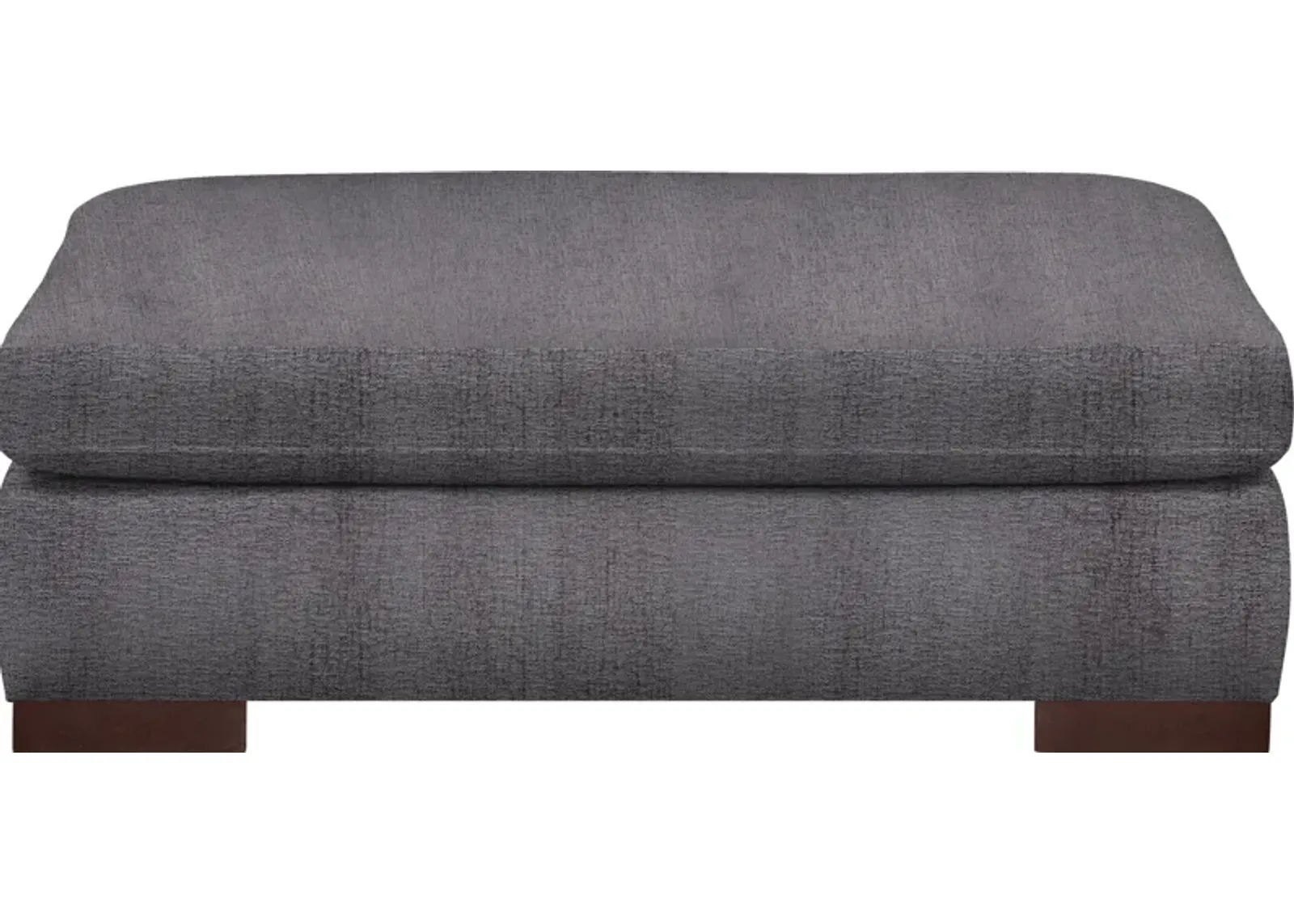 Ethan Comfort Ottoman - Living Large Charcoal