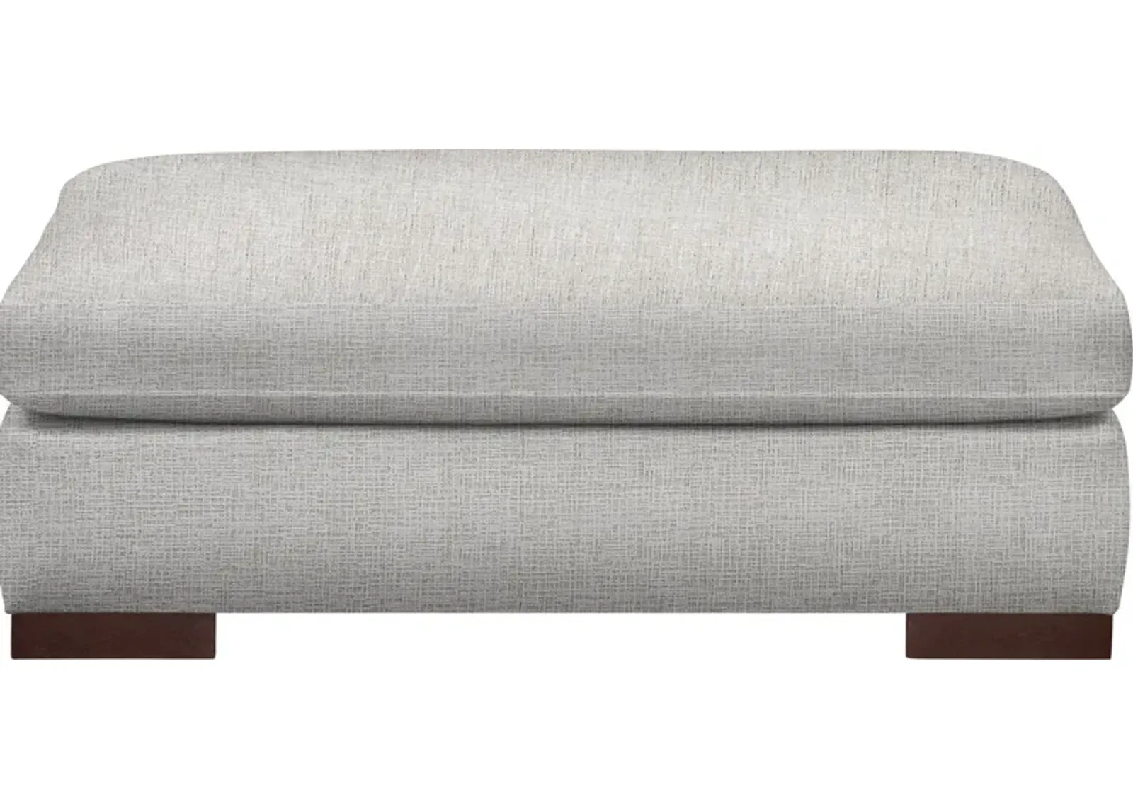 Ethan Hybrid Comfort Ottoman - Everton Grey