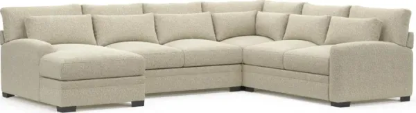 Boston Hybrid Comfort Sectional - Bloke Cotton