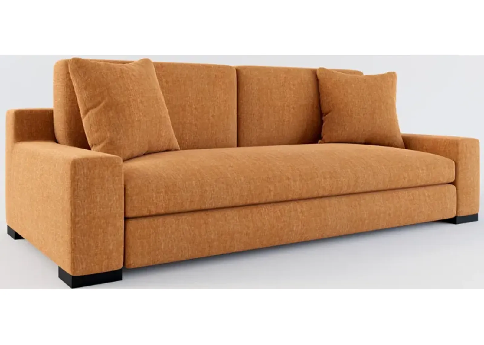 Ethan Foam Comfort Sofa - Contessa Ginger