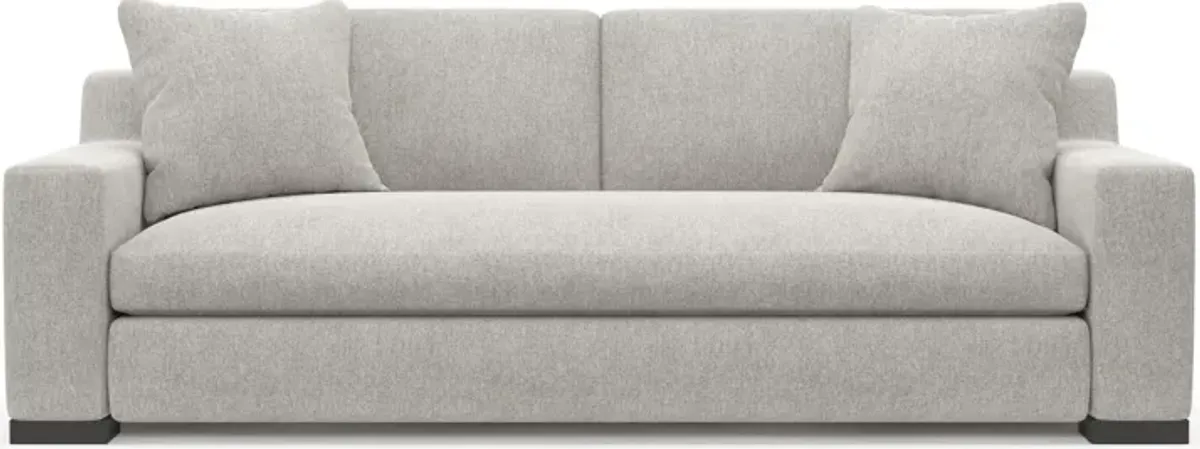 Ethan Foam Comfort Sofa - Burmese Granite