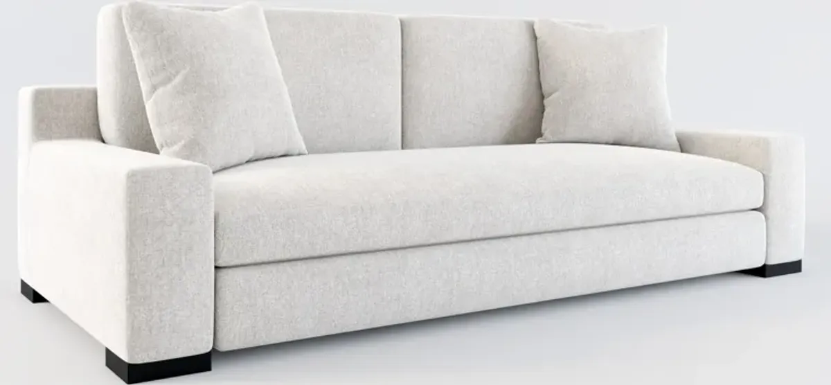 Ethan Foam Comfort Sofa - Burmese Granite