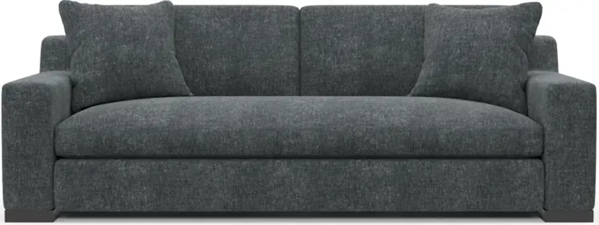 Ethan Foam Comfort Sofa - Contessa Shadow