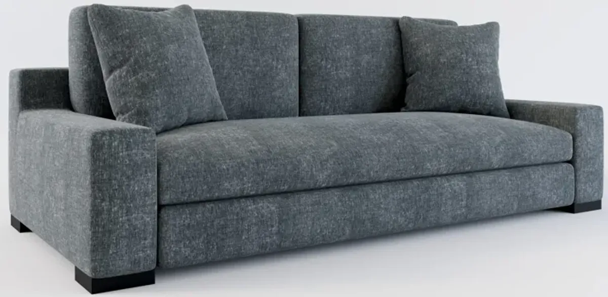 Ethan Foam Comfort Sofa - Contessa Shadow