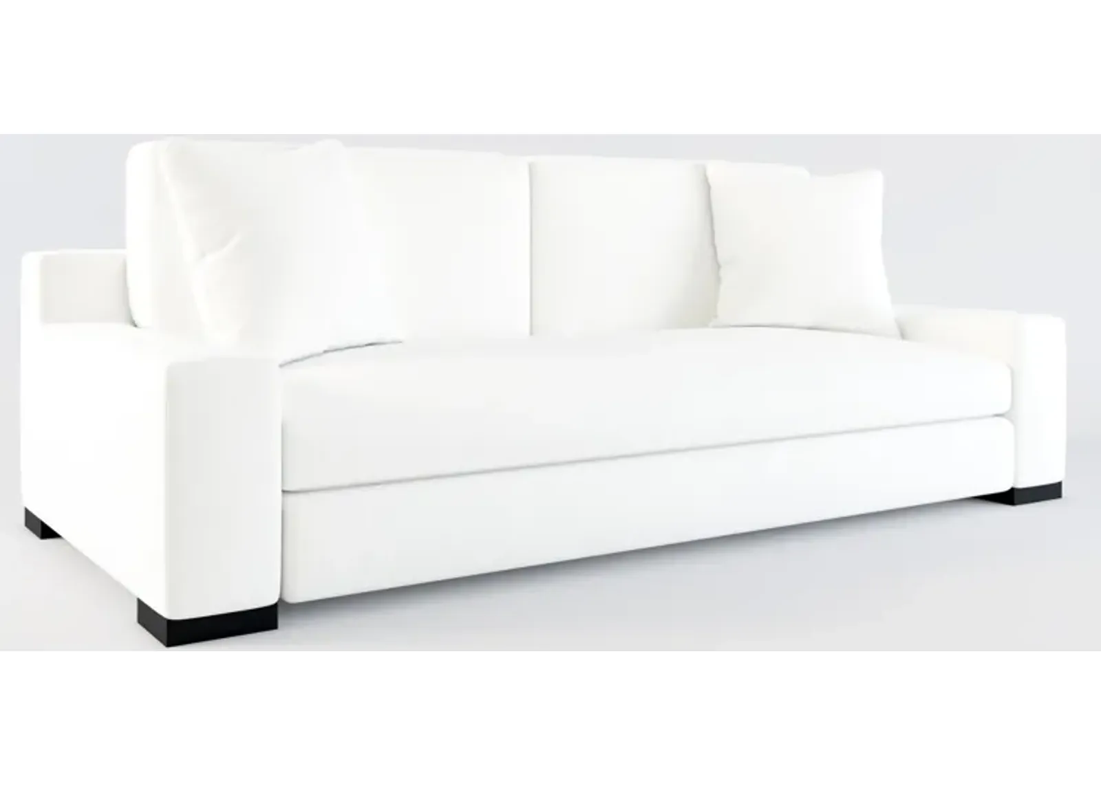 Ethan Foam Comfort Sofa - Contessa Vanilla