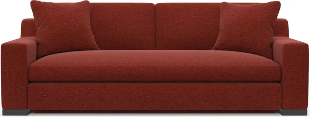 Ethan Foam Comfort Sofa - Bloke Brick