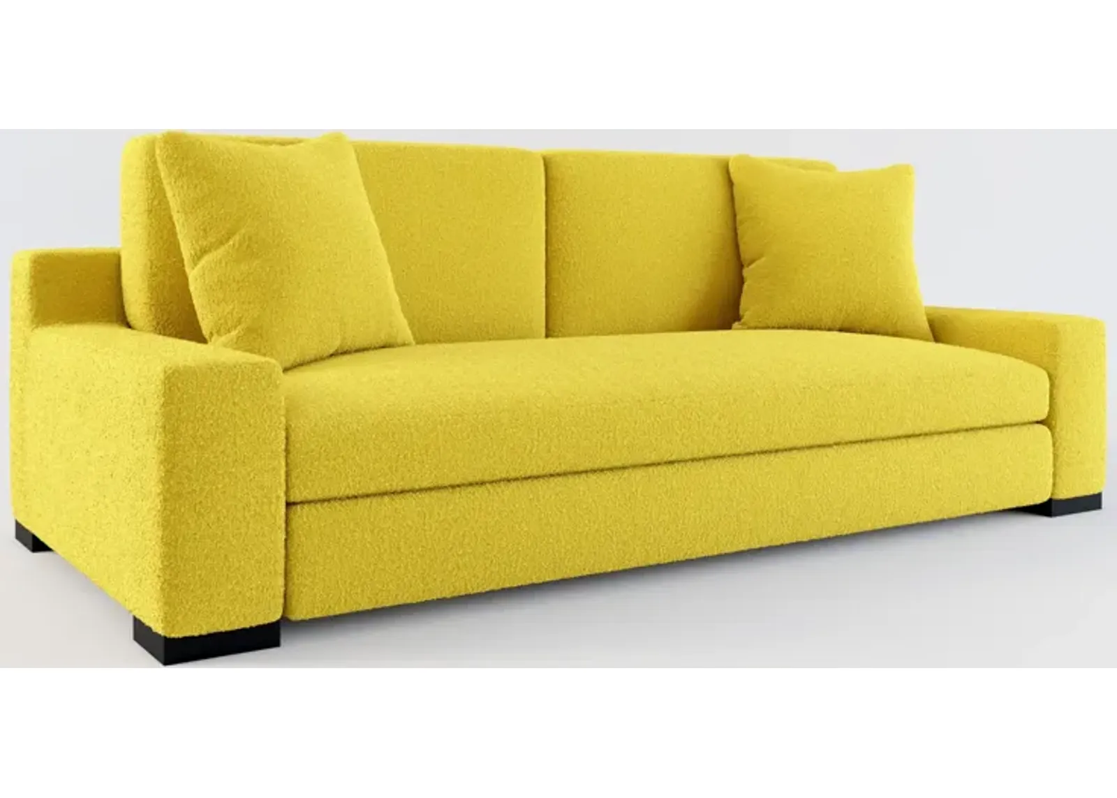 Ethan Foam Comfort Sofa - Bloke Goldenrod