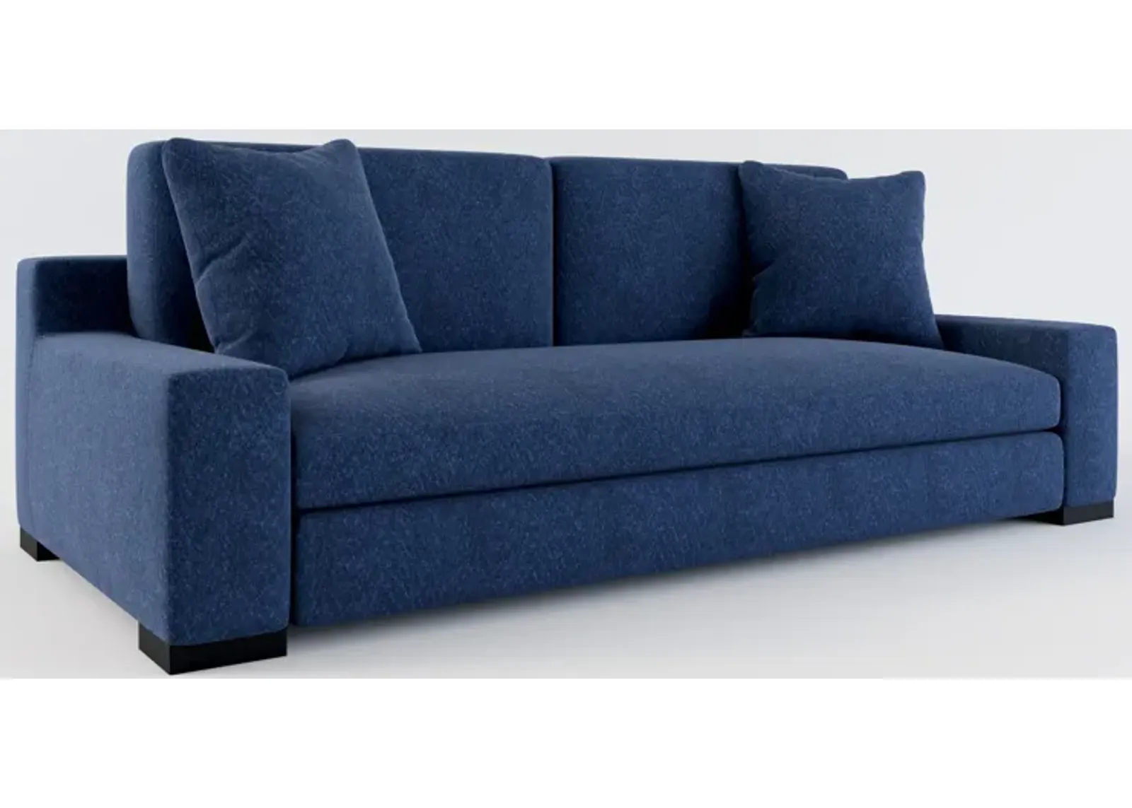 Ethan Foam Comfort Sofa - Oslo Navy