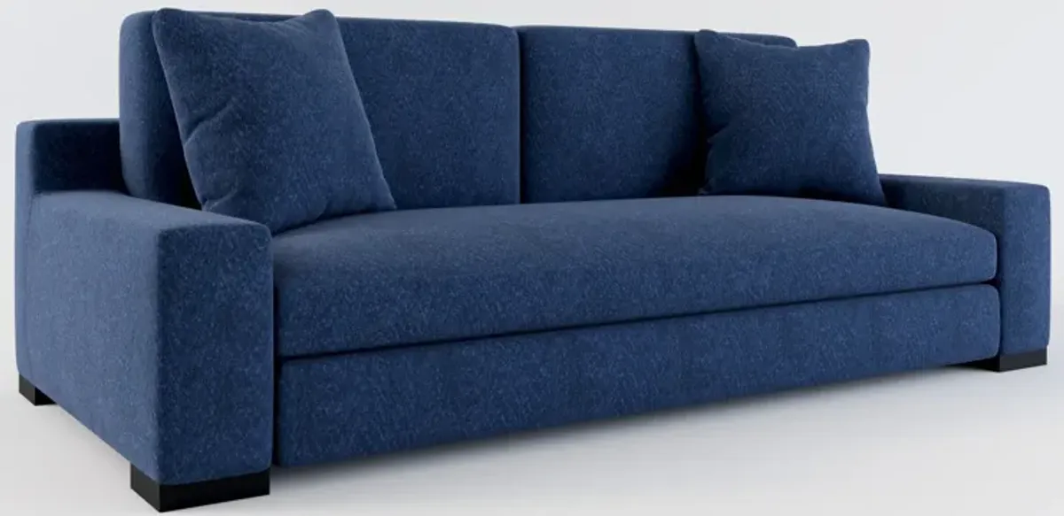 Ethan Foam Comfort Sofa - Oslo Navy