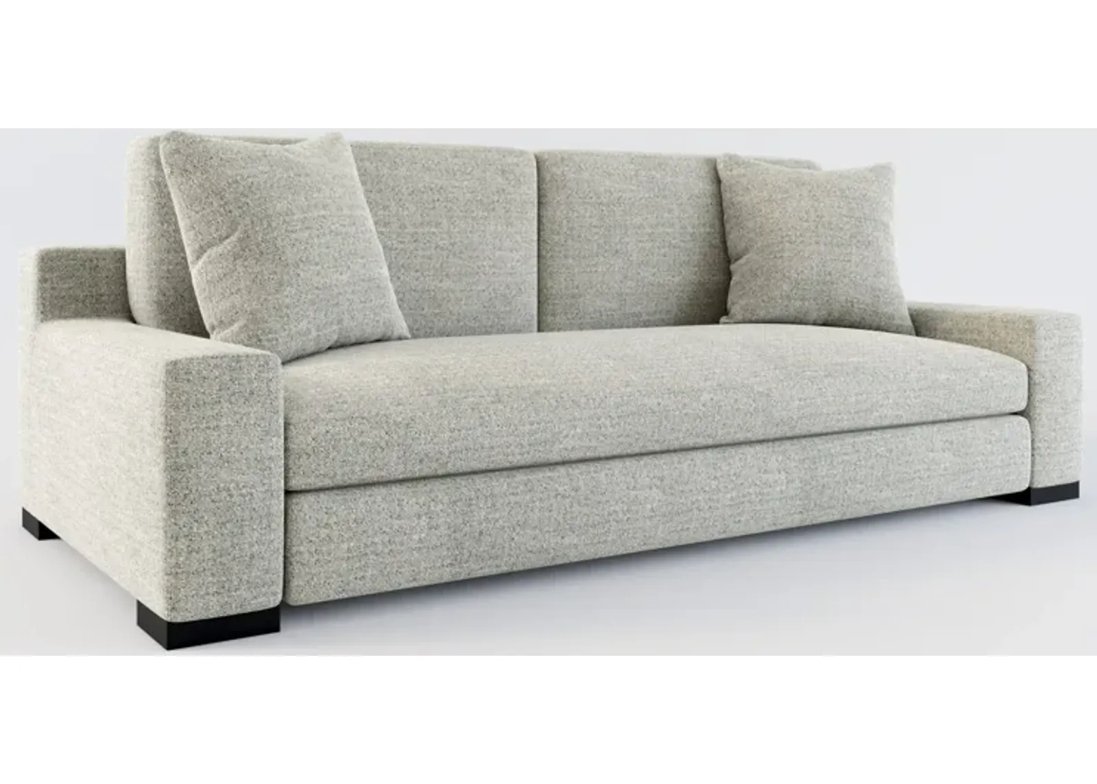 Ethan Foam Comfort Sofa - Pandora Pepper