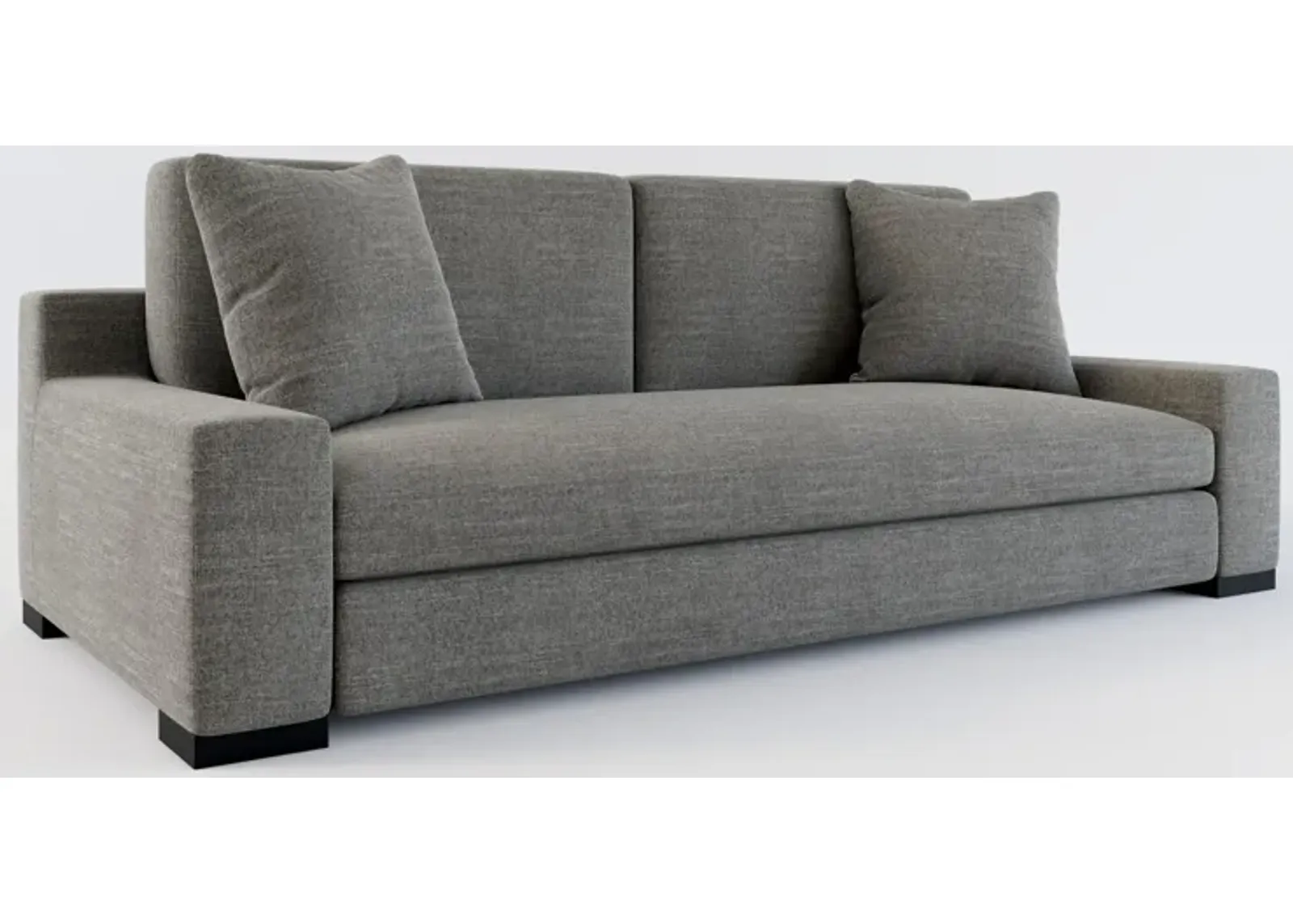 Ethan Foam Comfort Sofa - Curious Charcoal