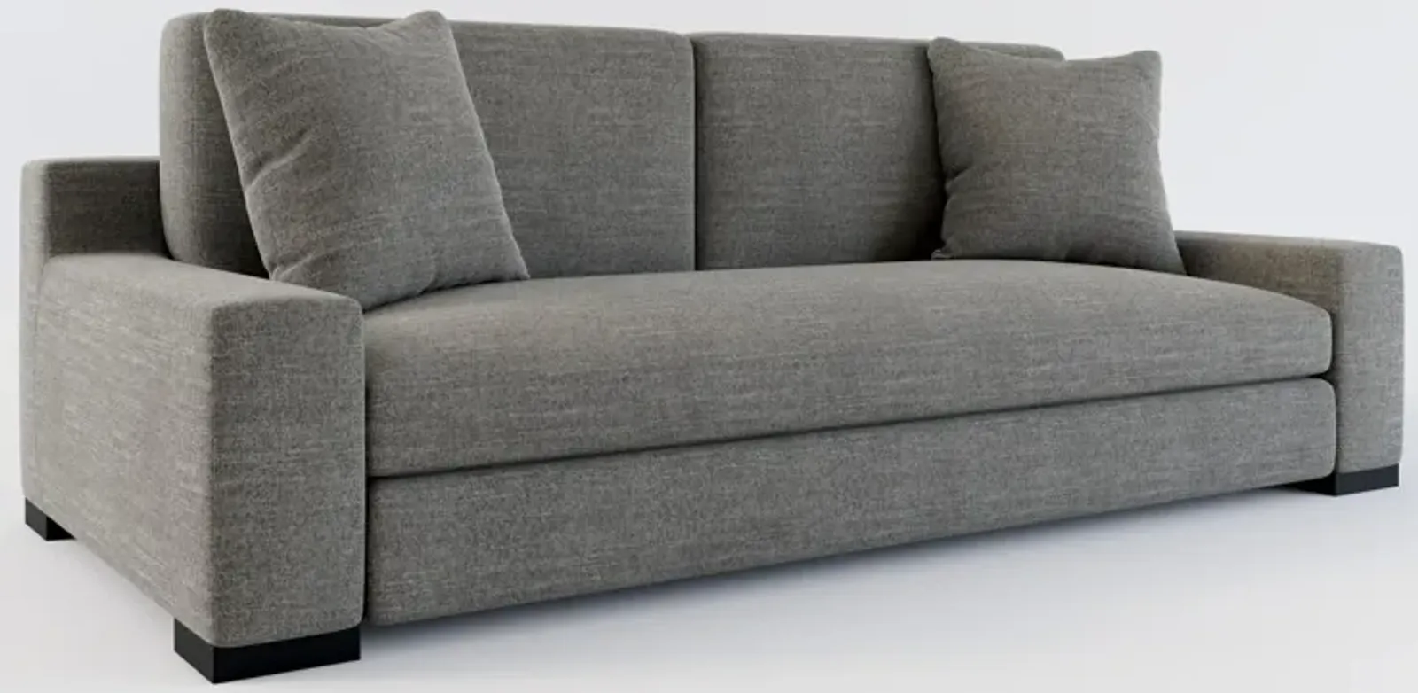 Ethan Foam Comfort Sofa - Curious Charcoal