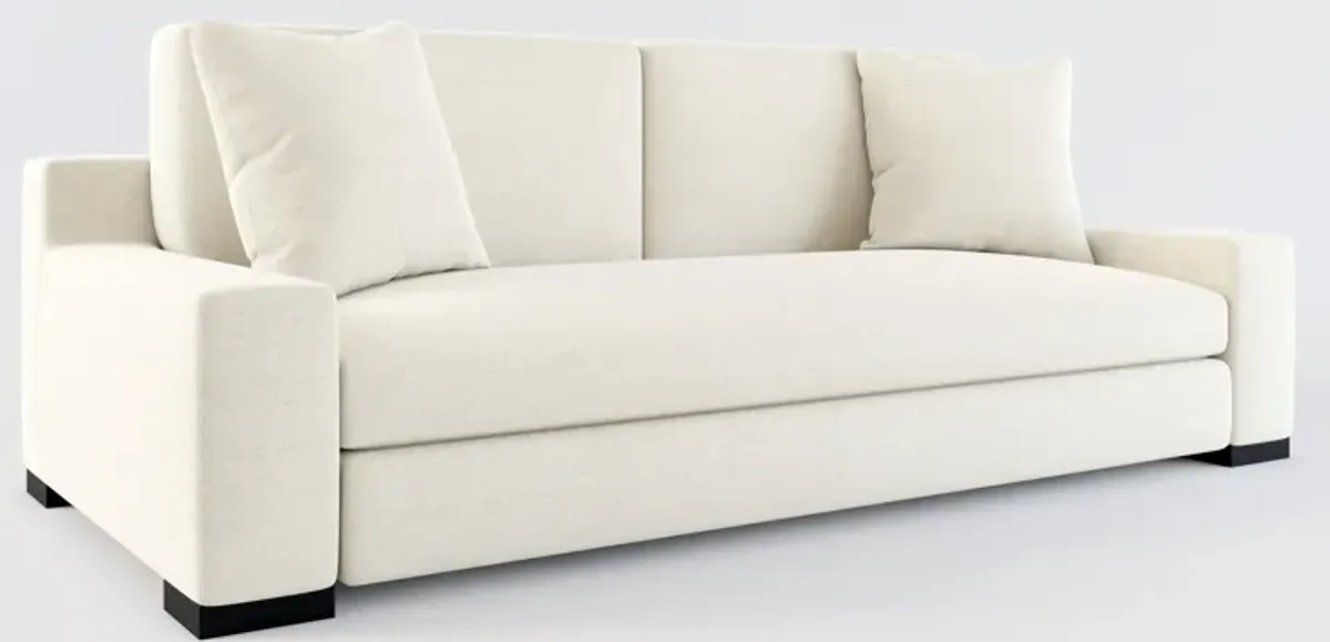 Ethan Foam Comfort Sofa - Curious Pearl