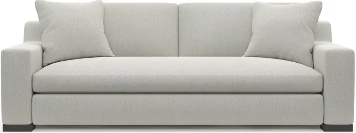 Ethan Foam Comfort Sofa - Oslo Snow