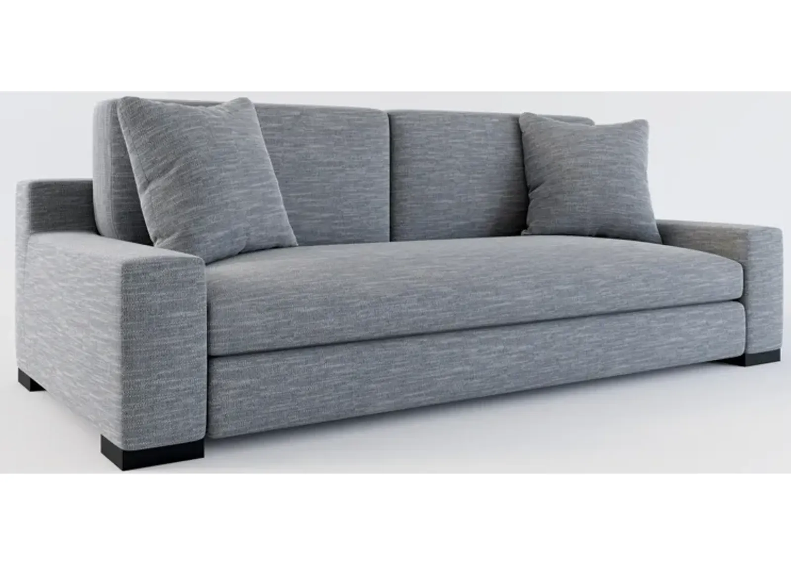 Ethan Foam Comfort Sofa - Dudley Indigo