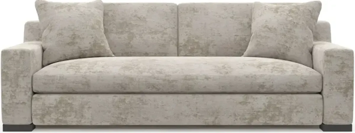 Ethan Foam Comfort Sofa - Hearth Cement