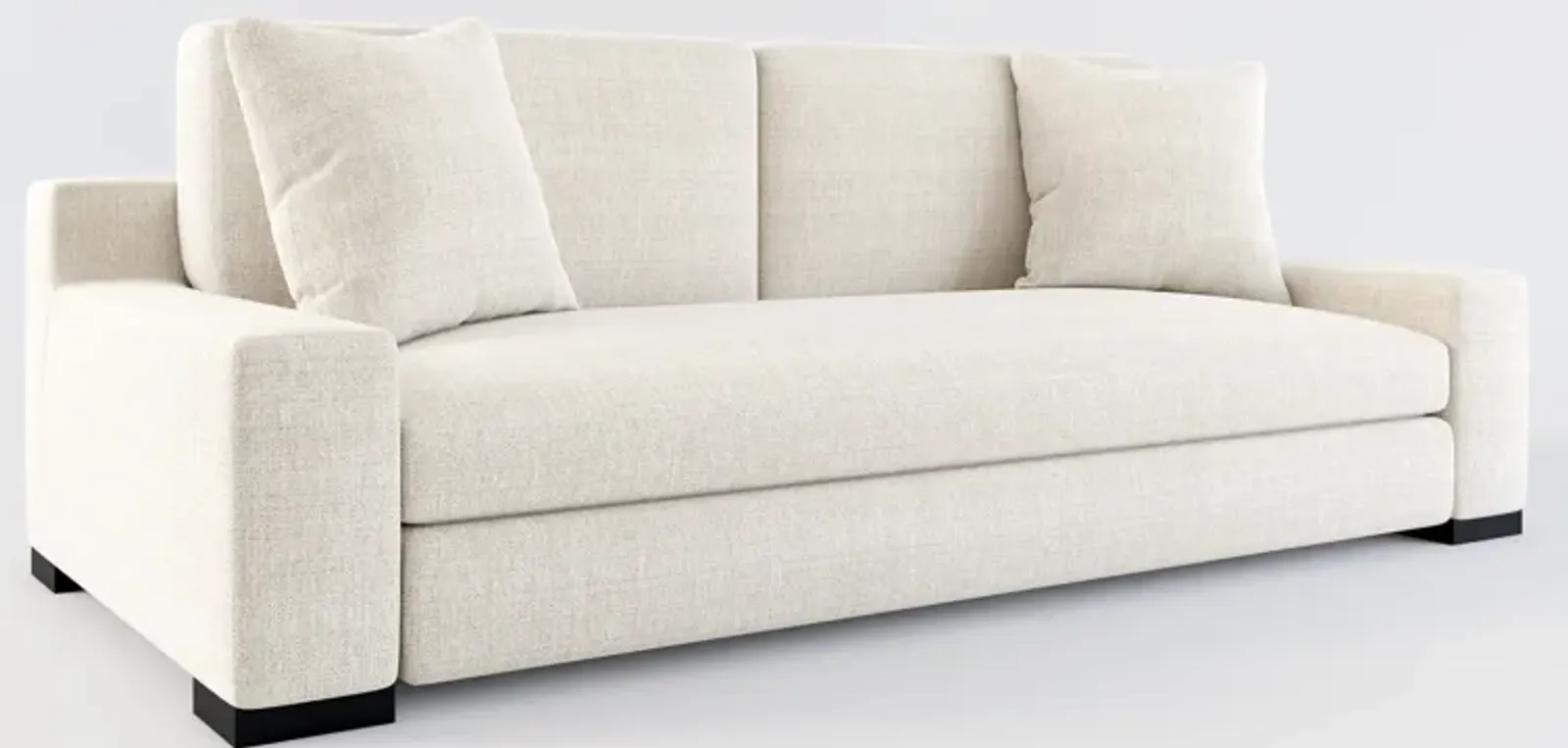 Ethan Foam Comfort Sofa - Mason Porcelain