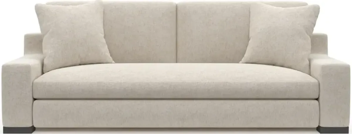 Ethan Foam Comfort Sofa - M Ivory