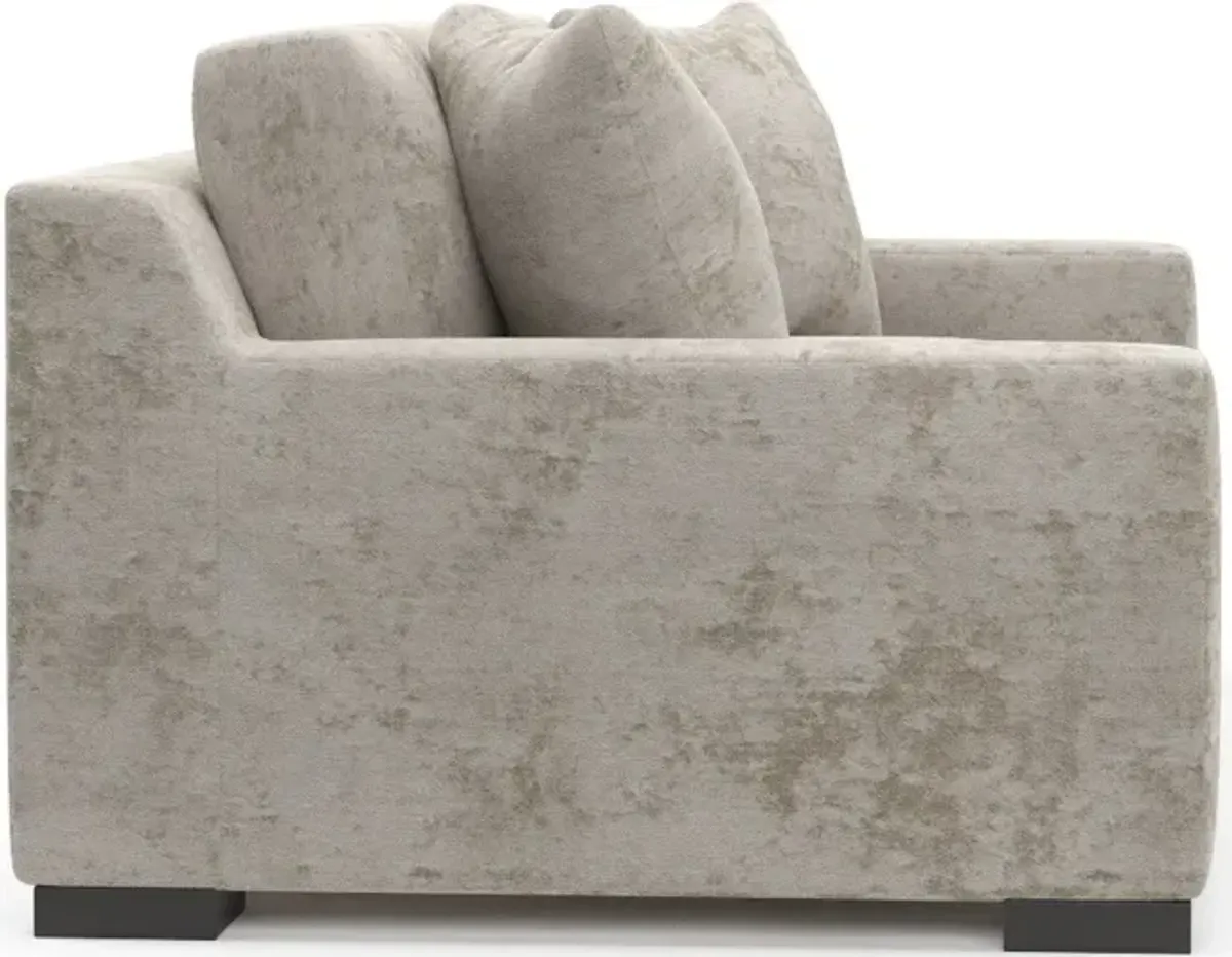 Ethan Hybrid Comfort Sofa - Hearth Cement