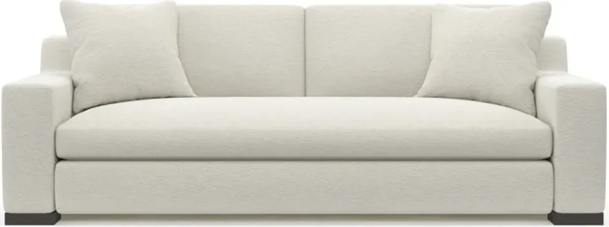 Ethan Hybrid Comfort Sofa - Living Large White