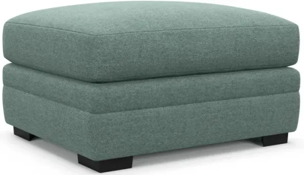 Boston Foam Comfort Ottoman - Bridger Jade