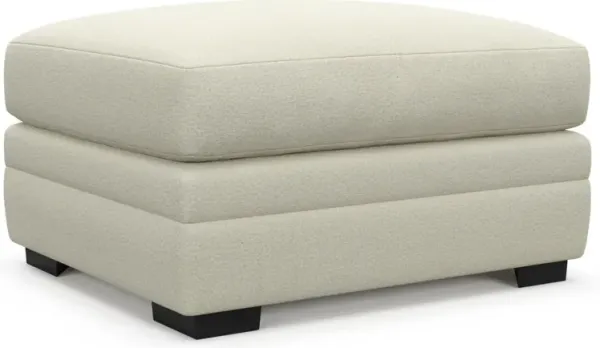 Boston Foam Comfort Ottoman - Fincher Ivory