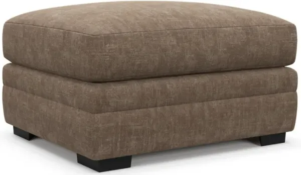 Boston Foam Comfort Ottoman - Argo Java