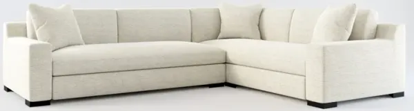 Ethan Foam Comfort 2-Piece Sectional with Left-Facing Sofa - Merino Chalk