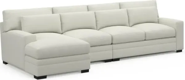 Boston Foam Comfort Sectional - Liv Arctic