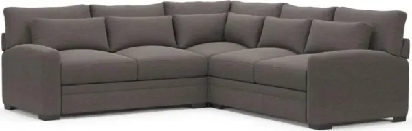 Boston Foam Comfort Sectional - Presidio Steel