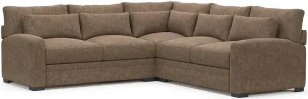 Boston Foam Comfort Sectional - Argo Java