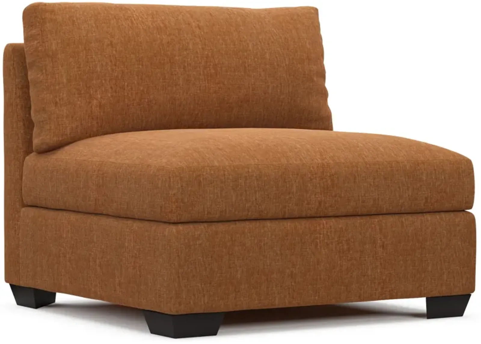 Beckham Foam Comfort Armless Chair - Contessa Ginger