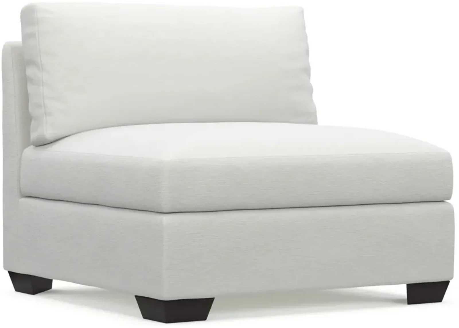 Beckham Foam Comfort Armless Chair - Contessa Vanilla