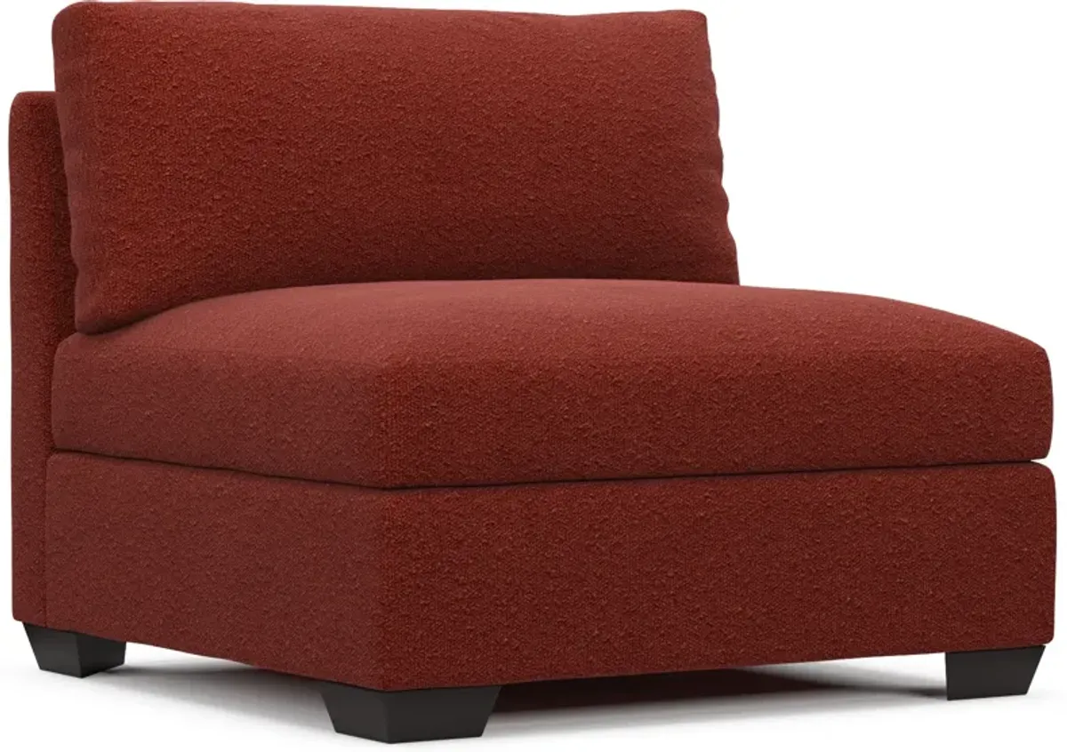 Beckham Foam Comfort Armless Chair - Bloke Brick