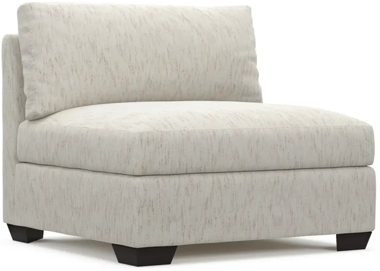 Beckham Foam Comfort Armless Chair - P.T. Cream