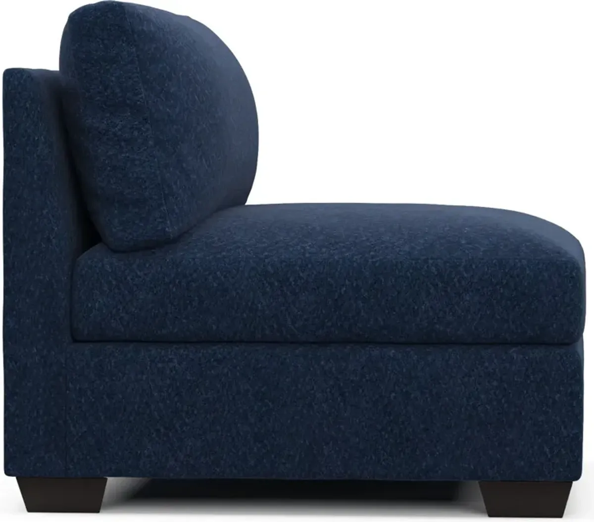 Beckham Foam Comfort Armless Chair - Oslo Navy