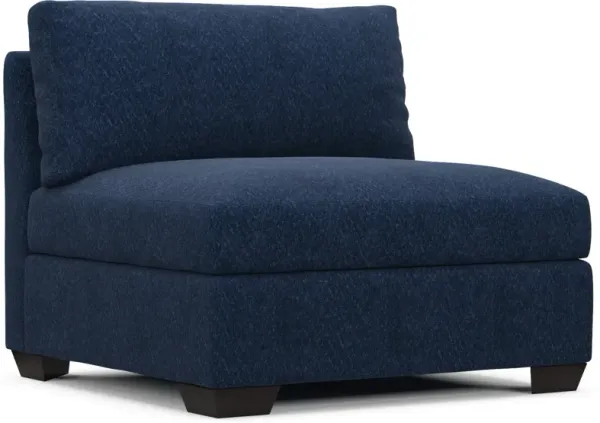 Beckham Foam Comfort Armless Chair - Oslo Navy