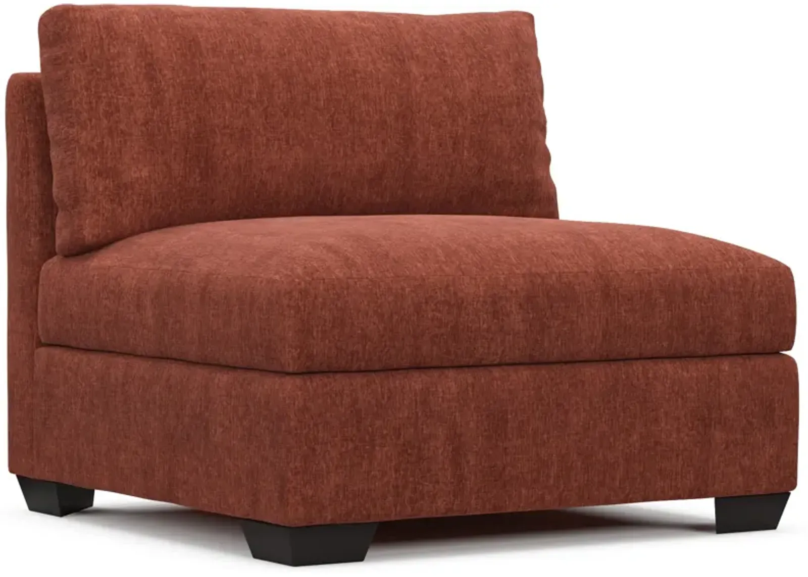 Beckham Foam Comfort Armless Chair - Contessa Paprika