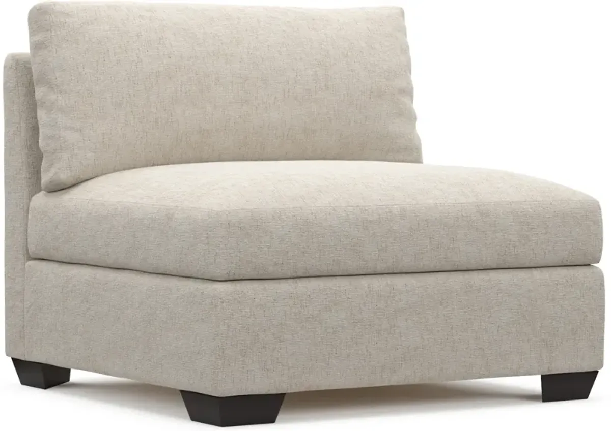 Beckham Foam Comfort Armless Chair - M Ivory