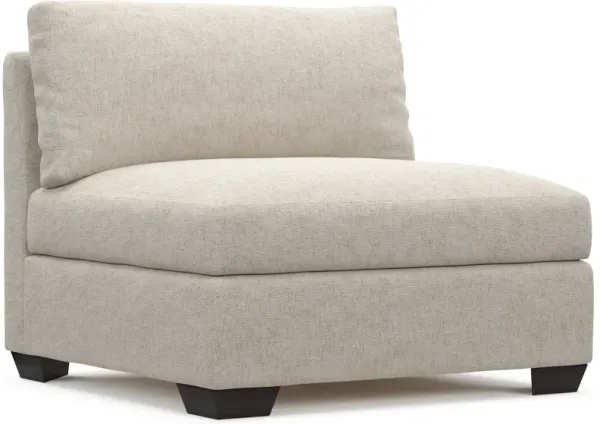 Beckham Foam Comfort Armless Chair - M Ivory