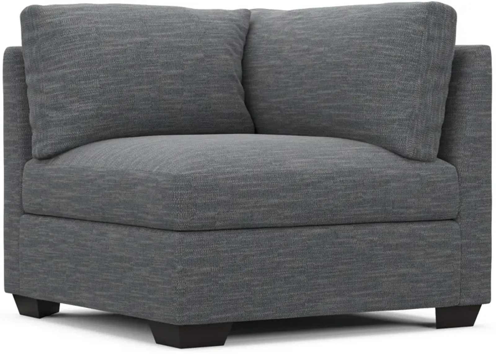 Beckham Foam Comfort Corner Chair - Dudley Indigo